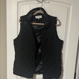 Calvin Klein Quilted Black Vest